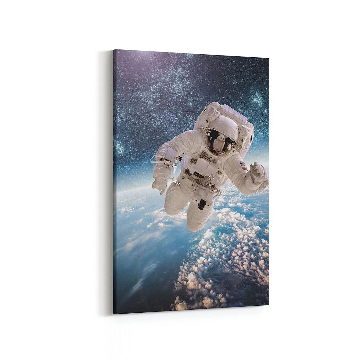 Olla 17638D Uzay Görseli Dikey Kanvas Tablo (Ölçü: 100X150)