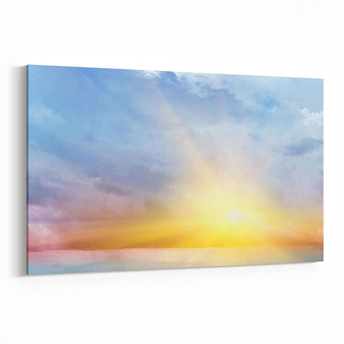 Olla 15599Y Gökyüzü Bulut Görseli  Yatay Kanvas Tablo (Ölçü: 70X50)