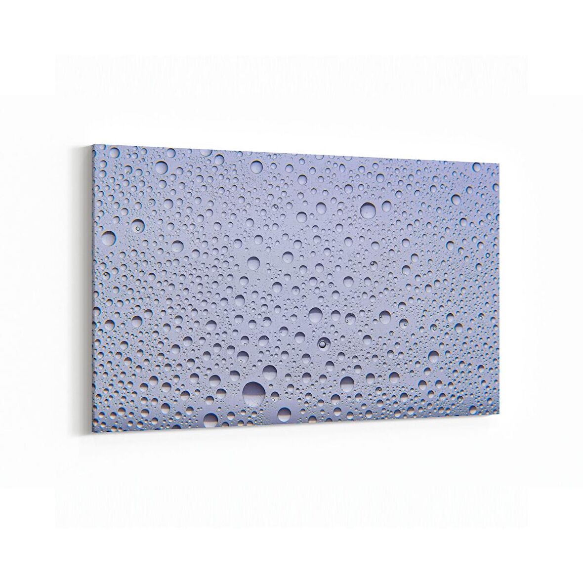 Olla 17202Y Su / Damla Görseli Yatay Kanvas Tablo (Ölçü: 90X60)