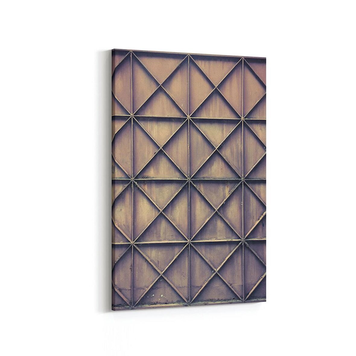 Olla 10036D Abstract 3 Boyut Görsel Dikey Kanvas Tablo (Ölçü: 100X150)