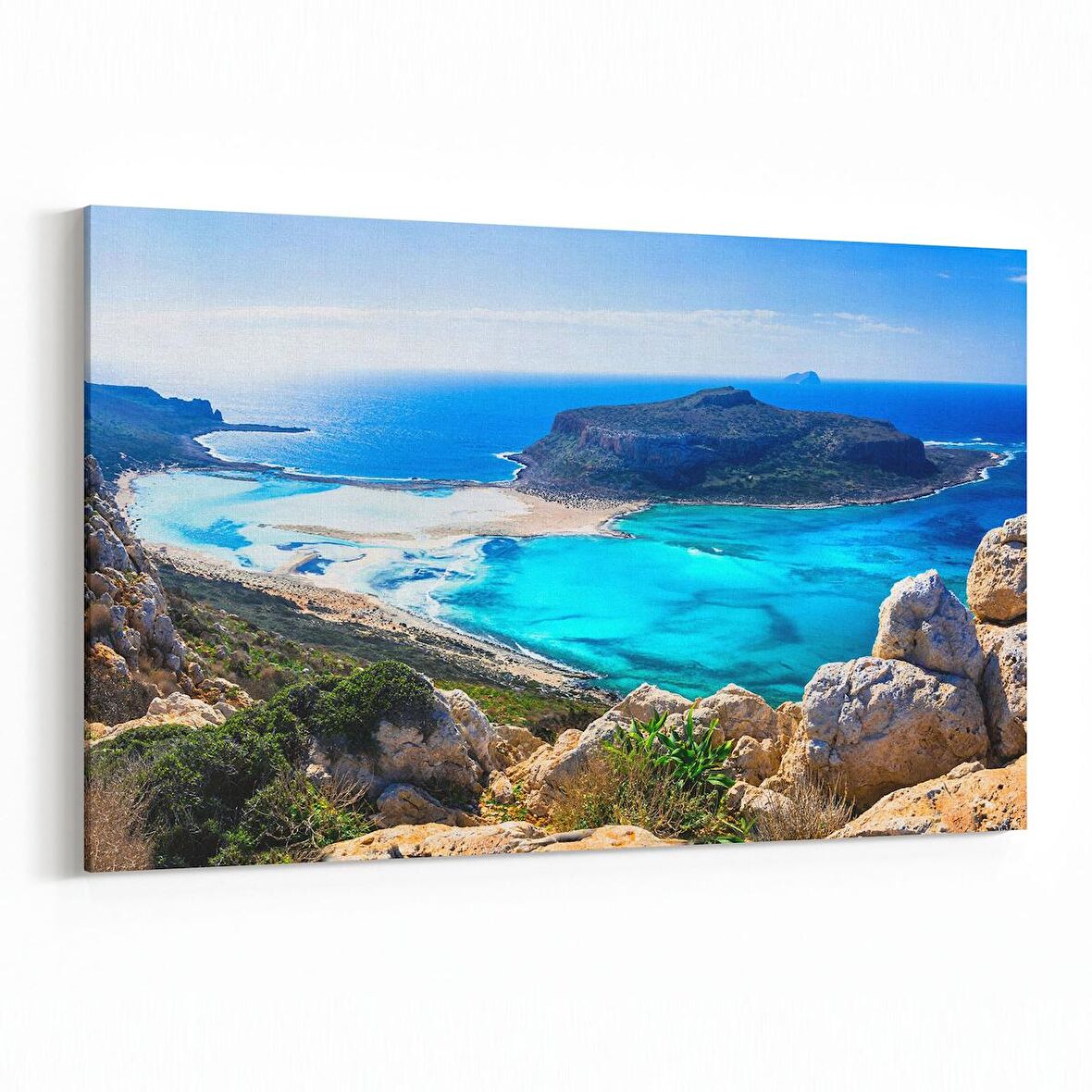 Olla 14277Y Doğa / Manzara Görseli Yatay Kanvas Tablo (Ölçü: 90X60)