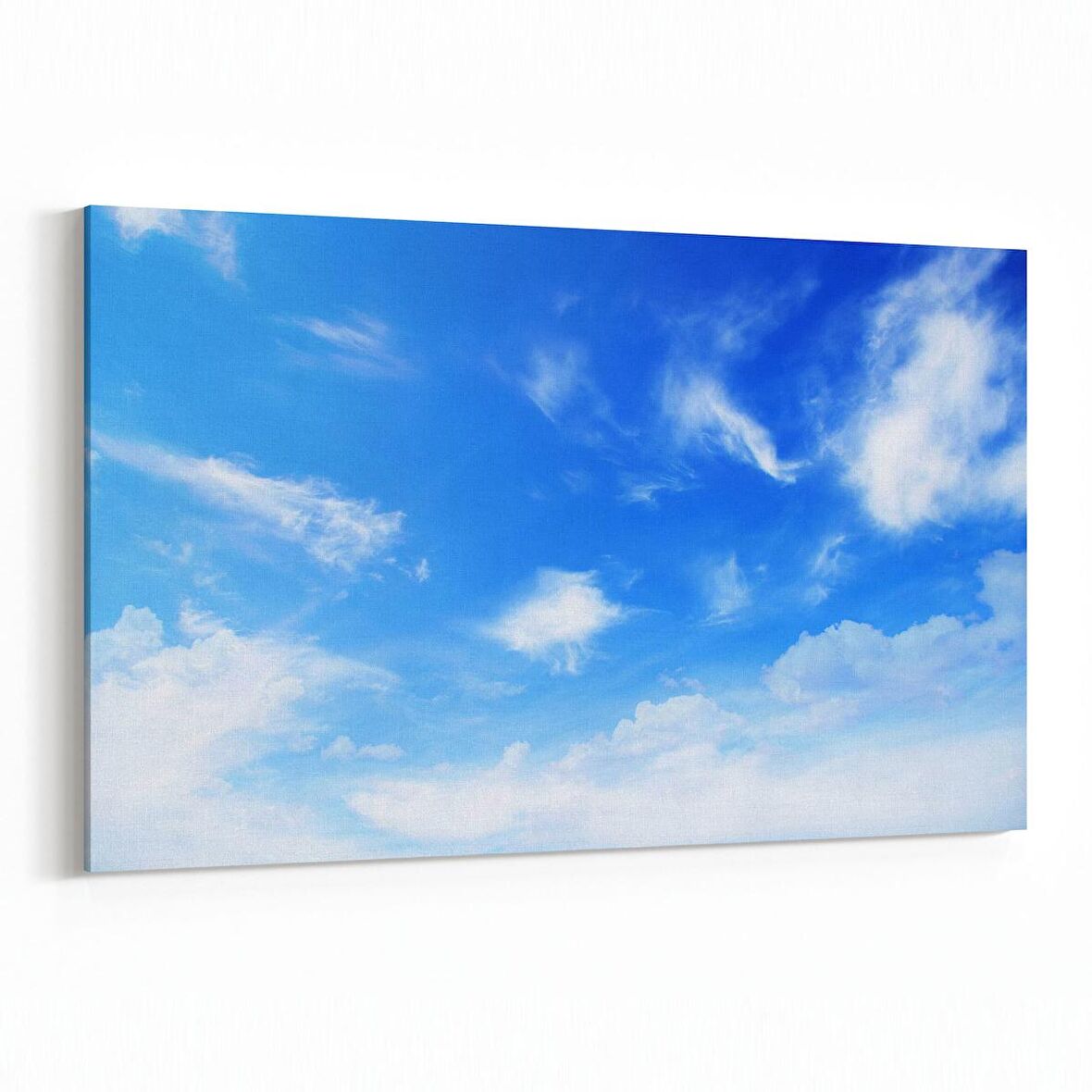 Olla 15442Y Gökyüzü Bulut Görseli  Yatay Kanvas Tablo (Ölçü: 120X80)