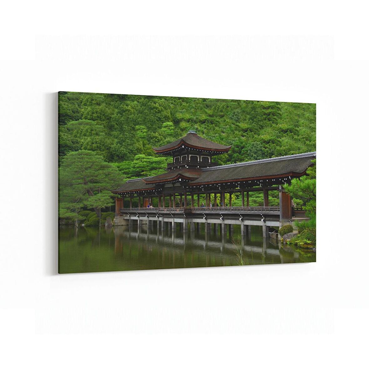 Olla 19002Y Yapı Görseli Yatay Kanvas Tablo (Ölçü: 70X50)