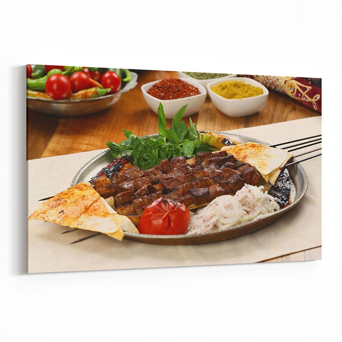 Olla 15063Y Gıda Görseli Yatay Kanvas Tablo (Ölçü: 30X20)