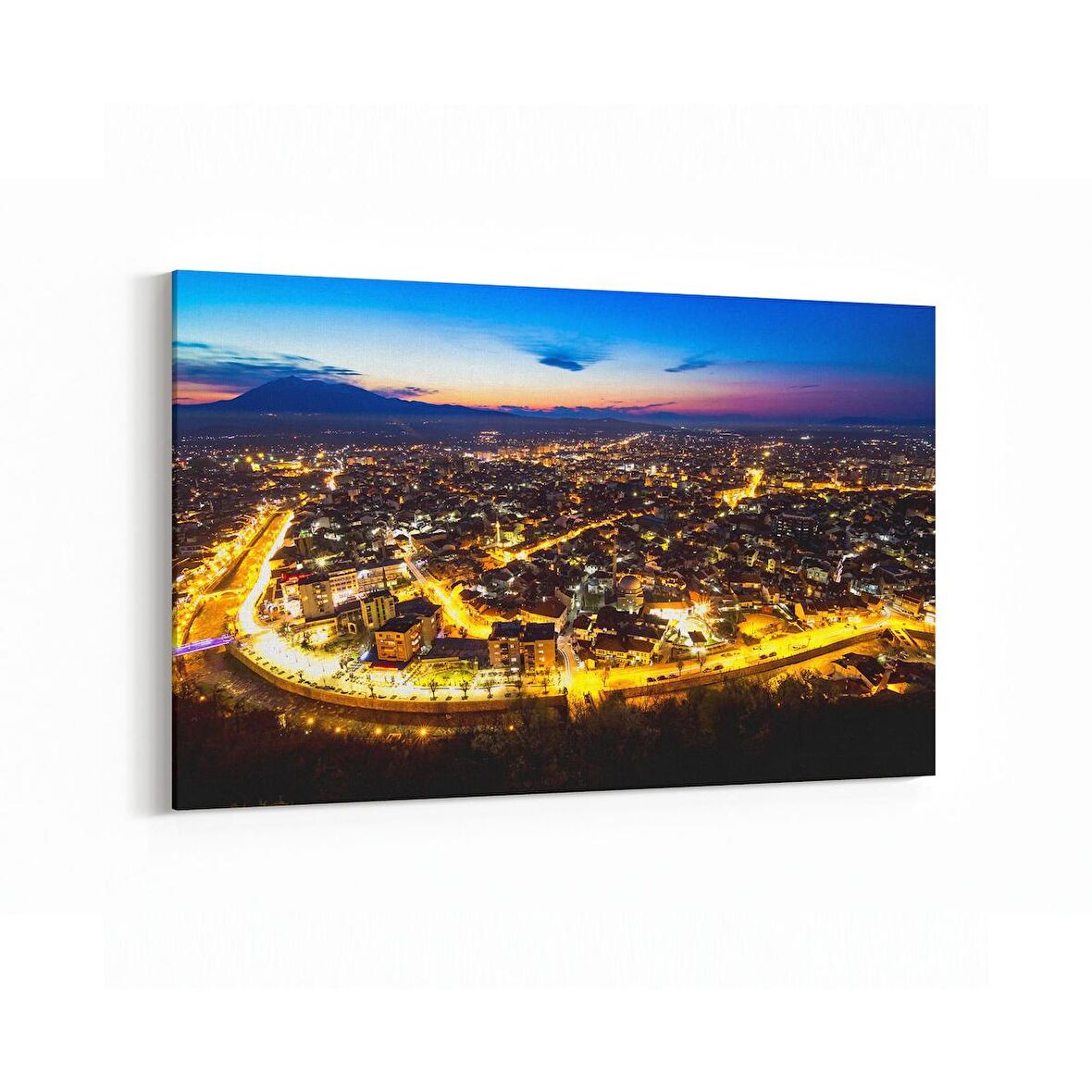 Olla 18021Y Yapı Görseli Yatay Kanvas Tablo (Ölçü: 150X100)