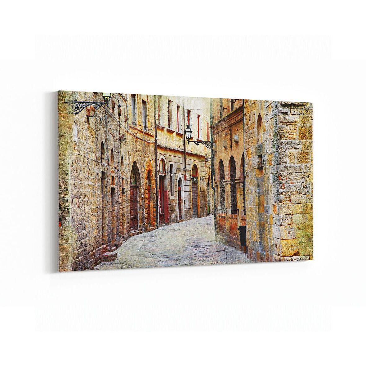 Olla 18260Y Yapı Görseli Yatay Kanvas Tablo (Ölçü: 70X50)