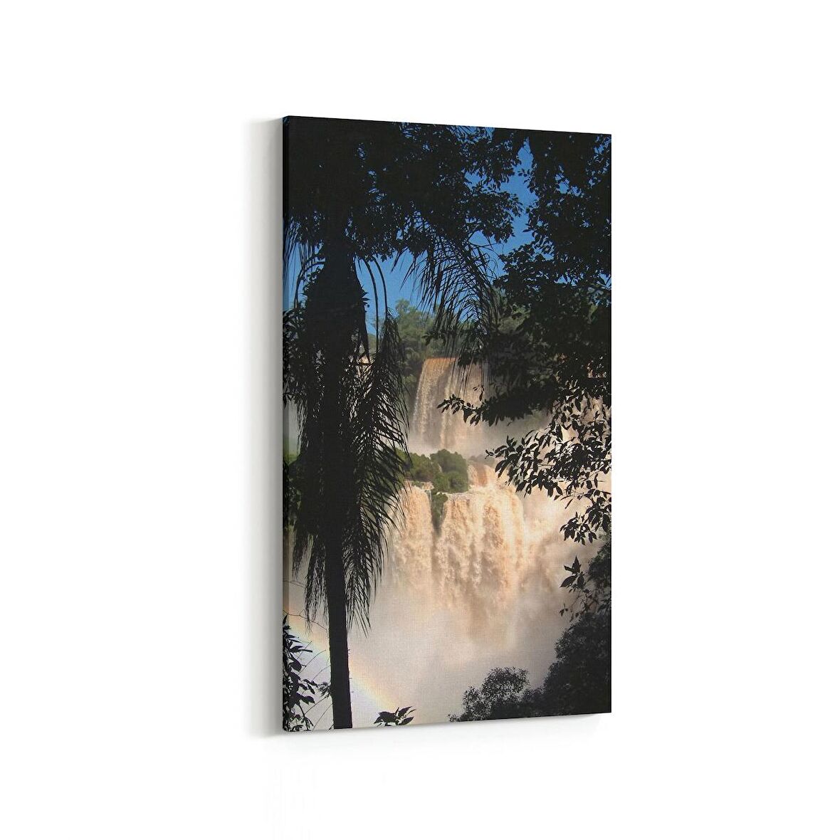 Olla 13478DD Doğa / Manzara Görseli Dikey Dar Kanvas Tablo (Ölçü: 60X120)