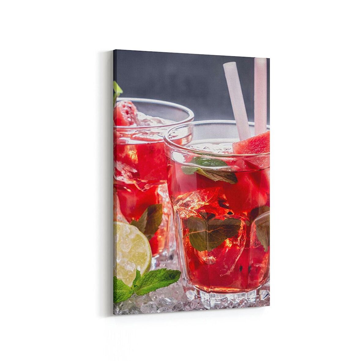 Olla 15025D Gıda Görseli Dikey Kanvas Tablo (Ölçü: 20X30)