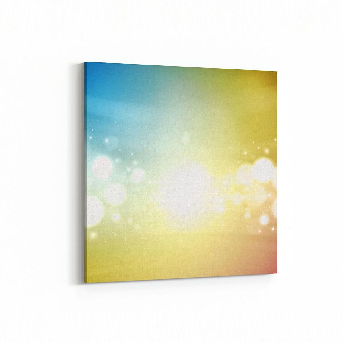 Olla 10377K Abstract Görsel Kare Kanvas Tablo (Ölçü: 30X30)