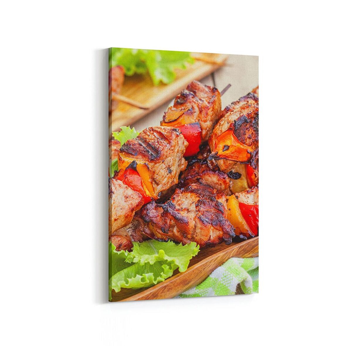 Olla 15244D Gıda Görseli Dikey Kanvas Tablo (Ölçü: 60X90)