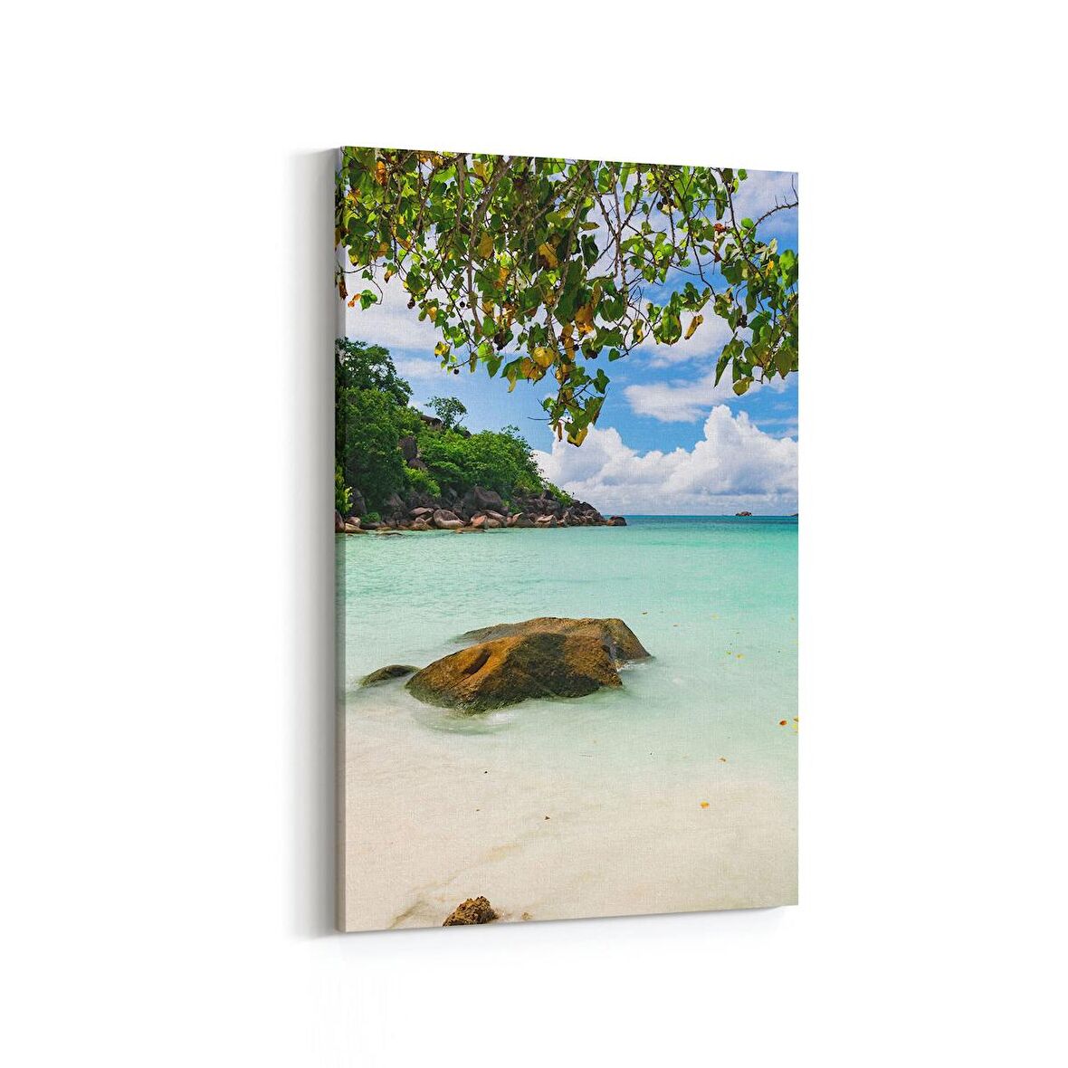 Olla 14051D Doğa / Manzara Görseli Dikey Kanvas Tablo (Ölçü: 60X90)