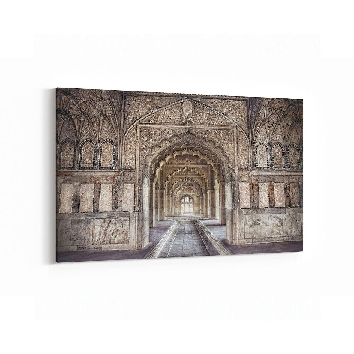 Olla 18266Y Yapı Görseli Yatay Kanvas Tablo (Ölçü: 70X50)