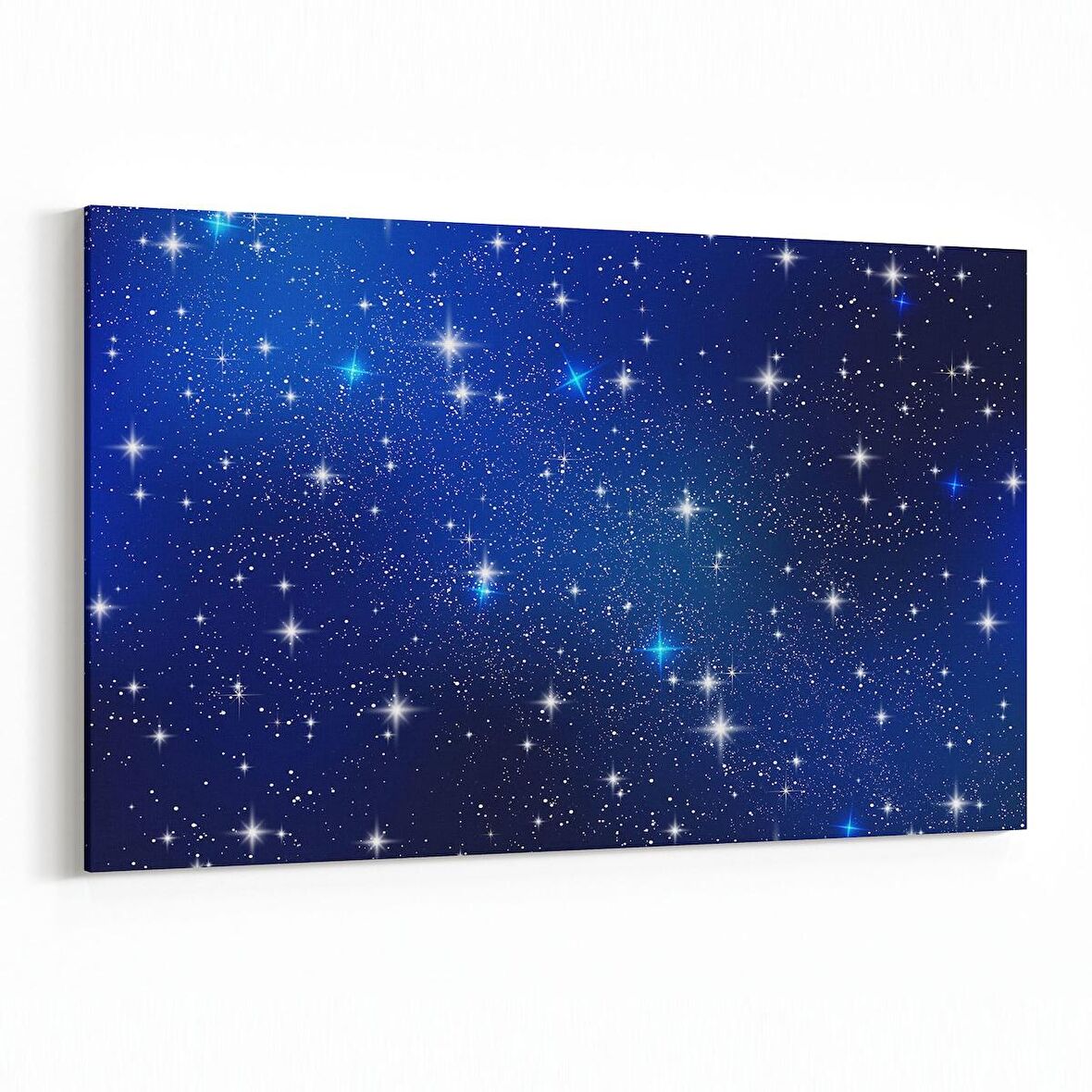 Olla 14725Y Gece Gökyüzü Görseli Yatay Kanvas Tablo (Ölçü: 150X100)