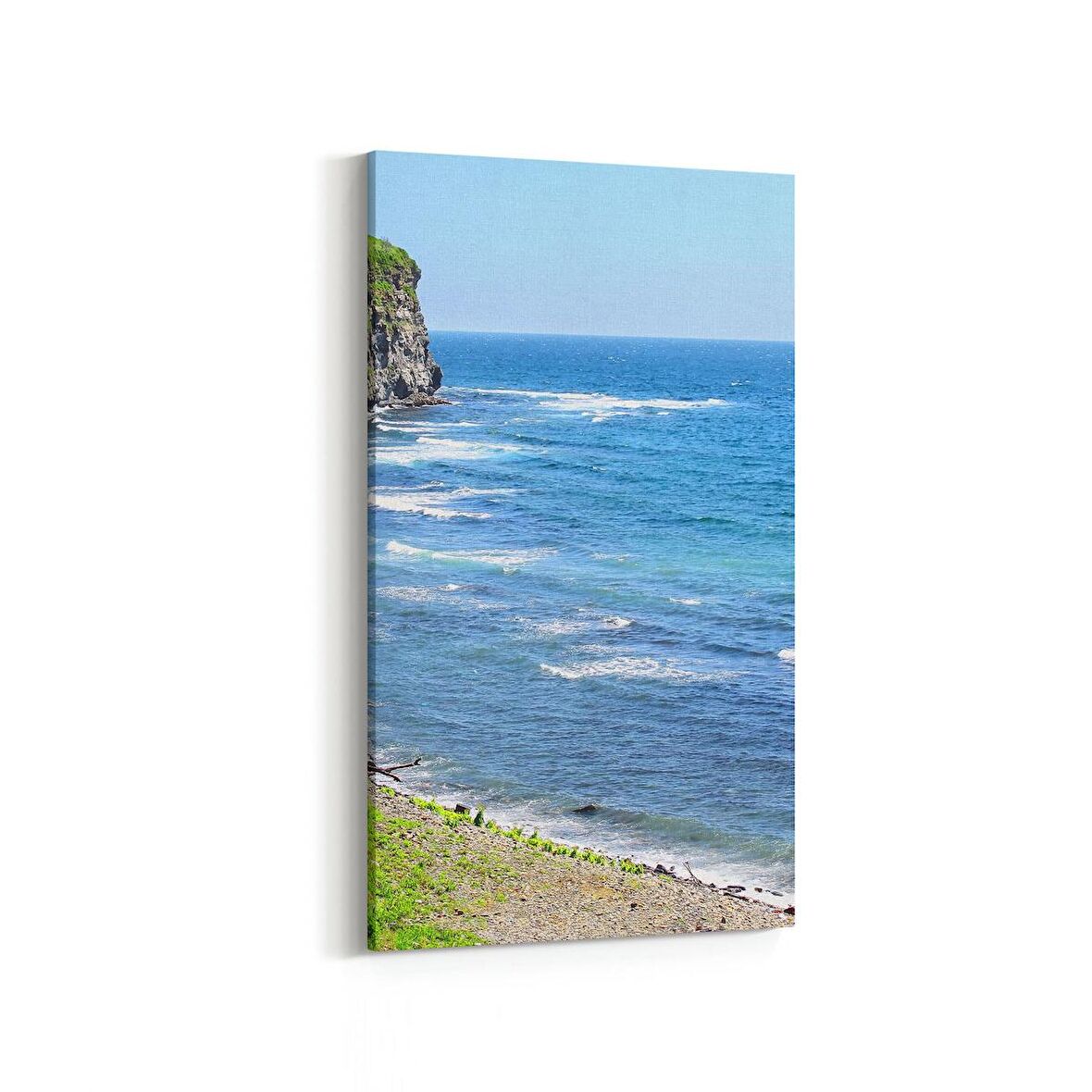 Olla 14011DD Doğa / Manzara Görseli Dikey Dar Kanvas Tablo (Ölçü: 30X60)