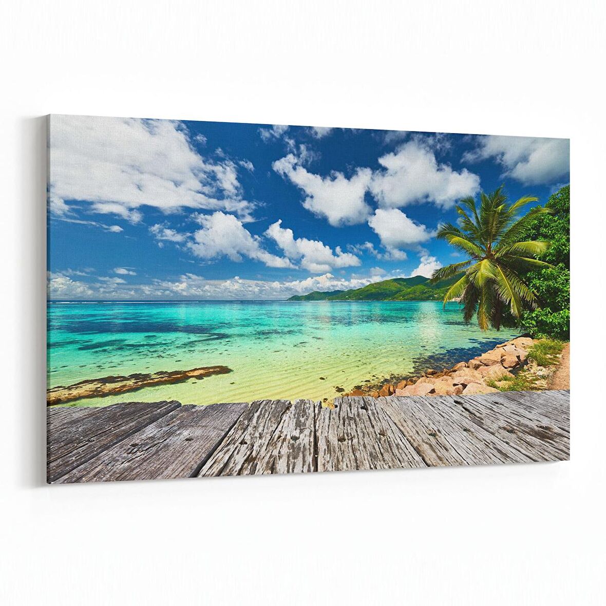 Olla 13853Y Doğa / Manzara Görseli Yatay Kanvas Tablo (Ölçü: 150X100)