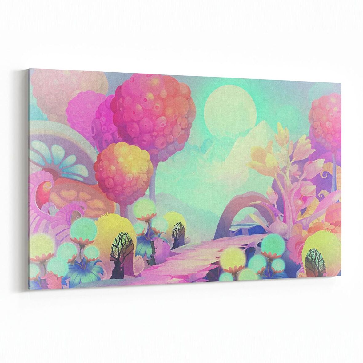 Olla 12771Y Çocuk Odası Görseli Yatay Kanvas Tablo (Ölçü: 120X80)