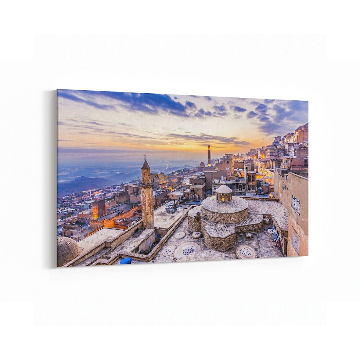 Olla 18545Y Yapı Görseli Yatay Kanvas Tablo (Ölçü: 30X20)