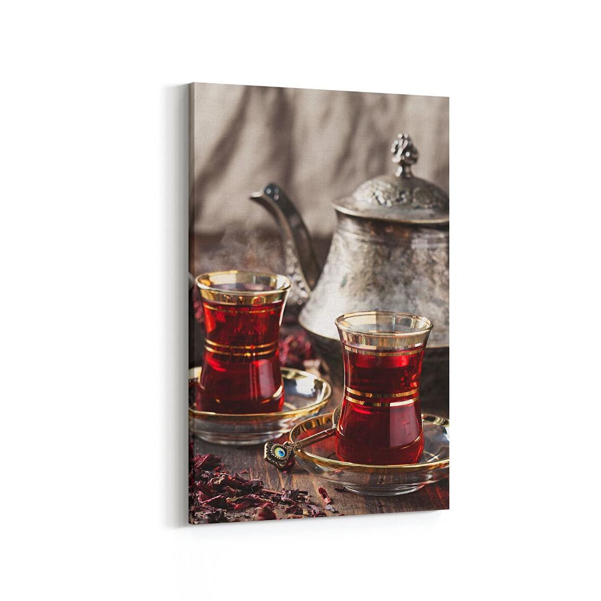 Olla 15137D Gıda Görseli Dikey Kanvas Tablo (Ölçü: 70X105)