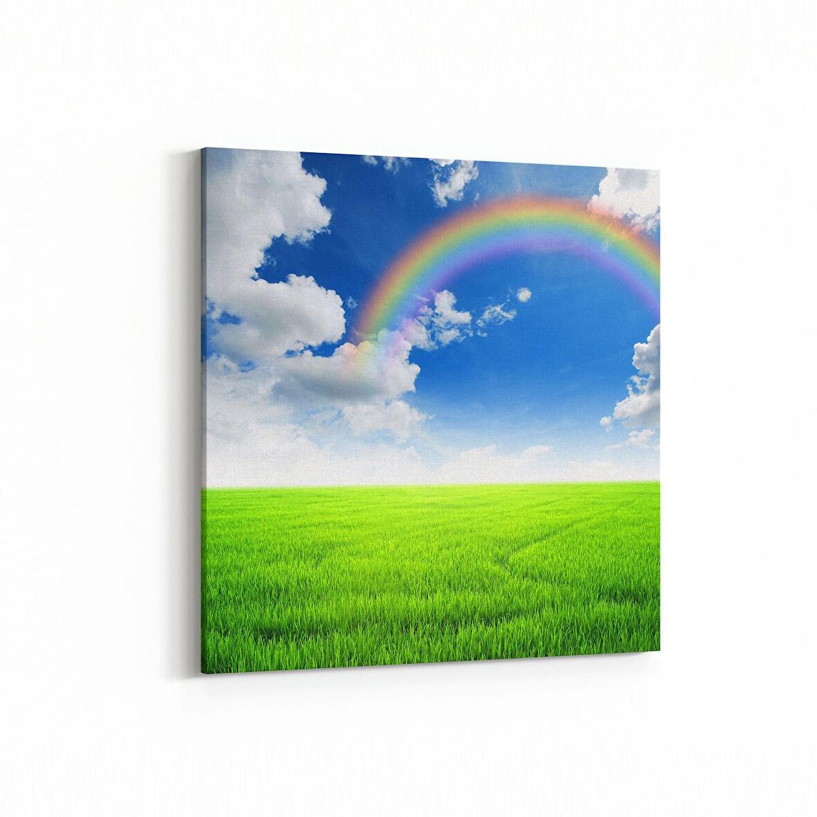 Olla 14609K Doğa / Manzara Görseli Kare Kanvas Tablo (Ölçü: 25X25)