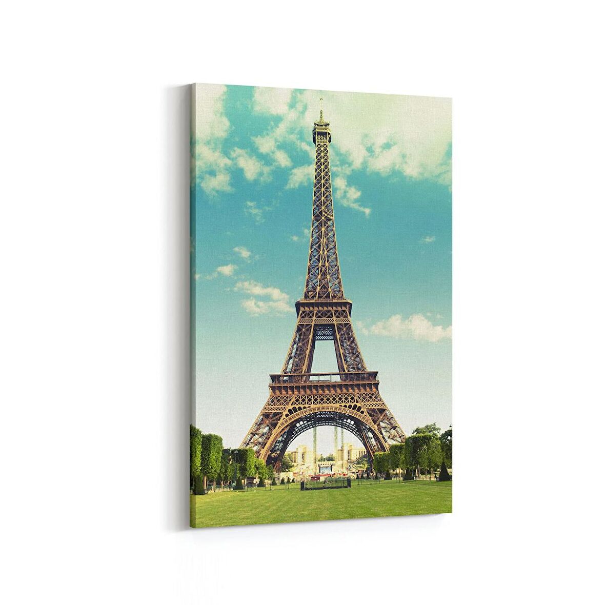 Olla 18559D Yapı Görseli Dikey Kanvas Tablo (Ölçü: 60X90)