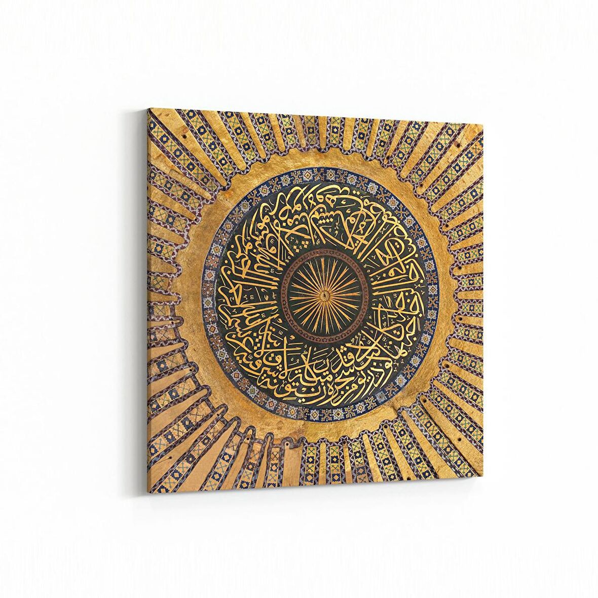 Olla 13095K Dini Görsel Kare Kanvas Tablo (Ölçü: 100X100)