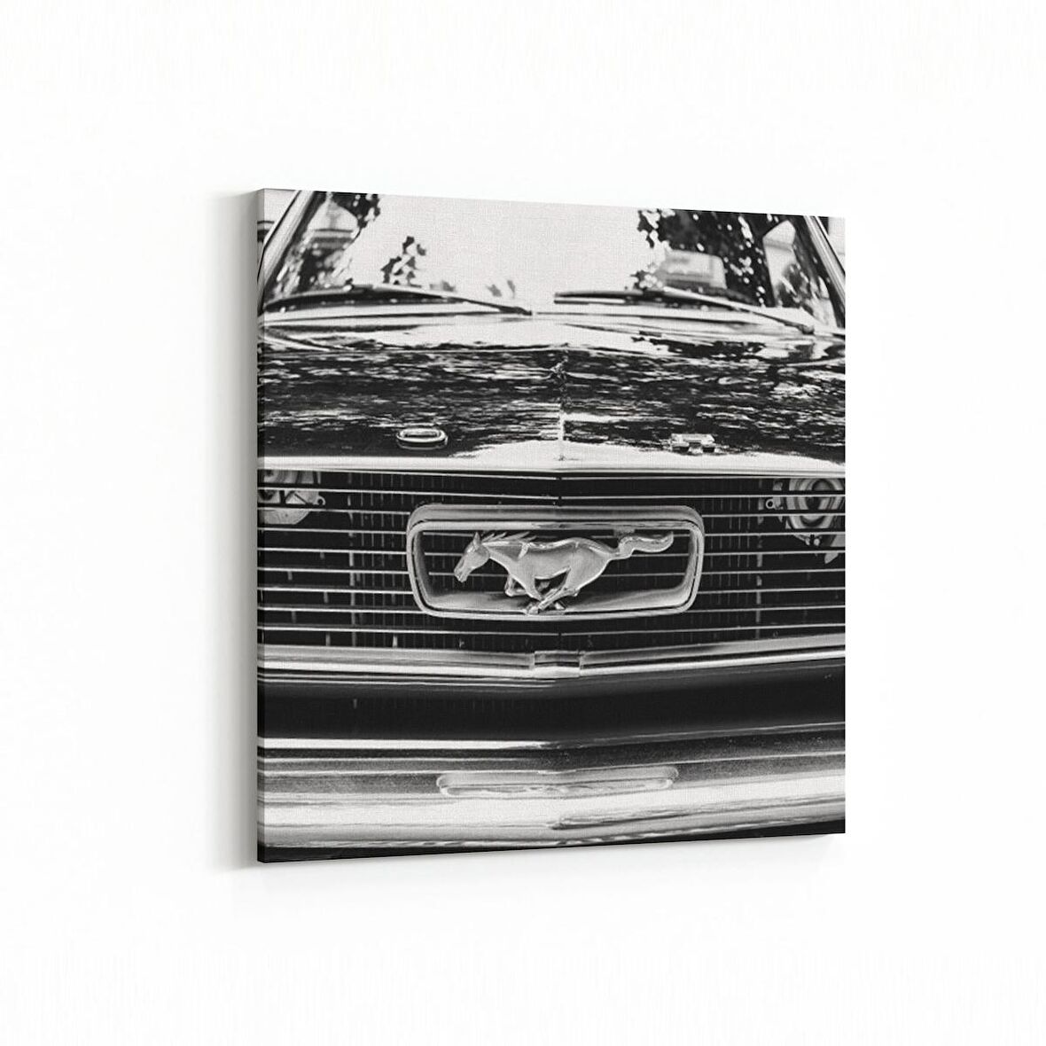 Olla 12401K Araç Görseli Kare Kanvas Tablo (Ölçü: 25X25)