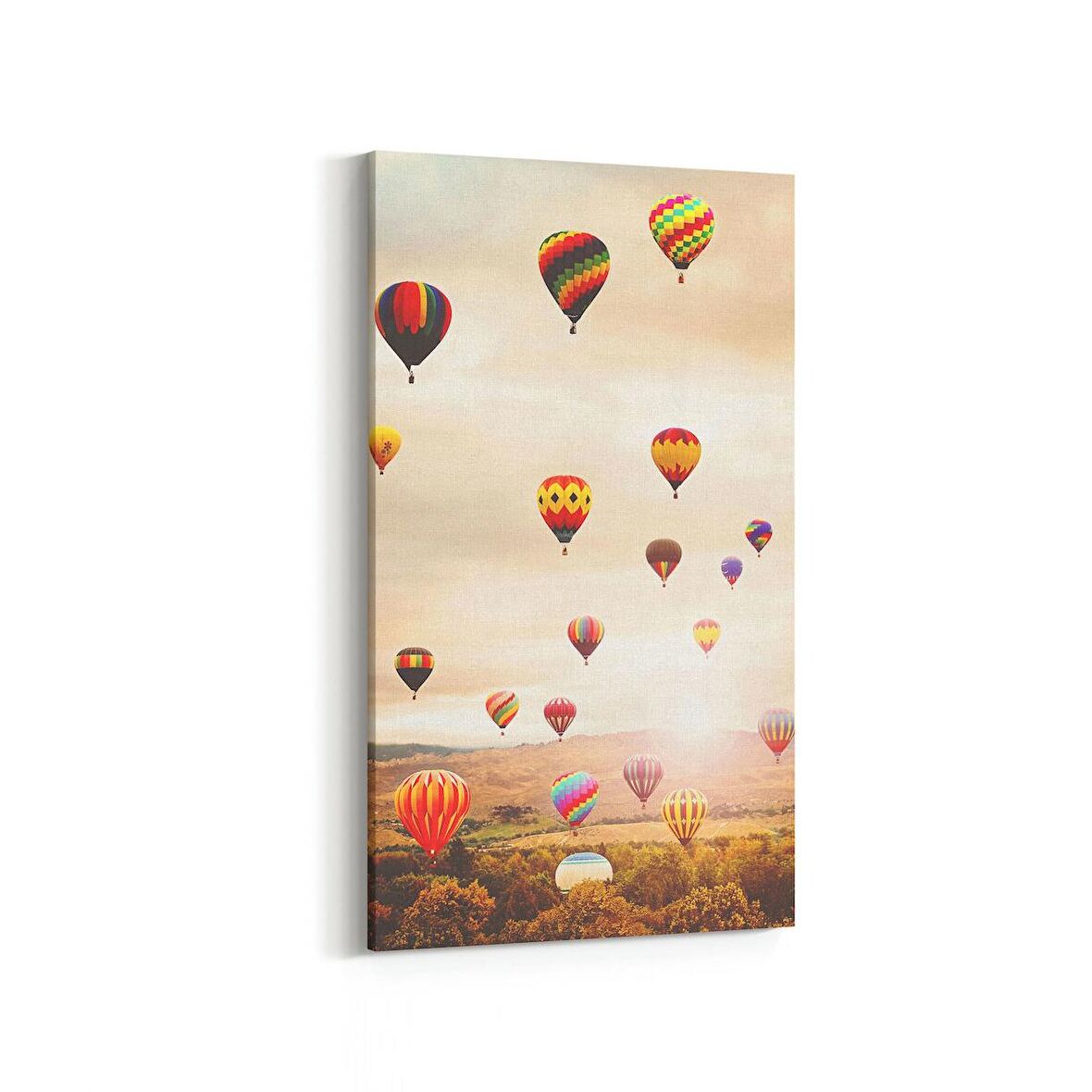 Olla 14192DD Doğa / Manzara Görseli Dikey Dar Kanvas Tablo (Ölçü: 30X60)