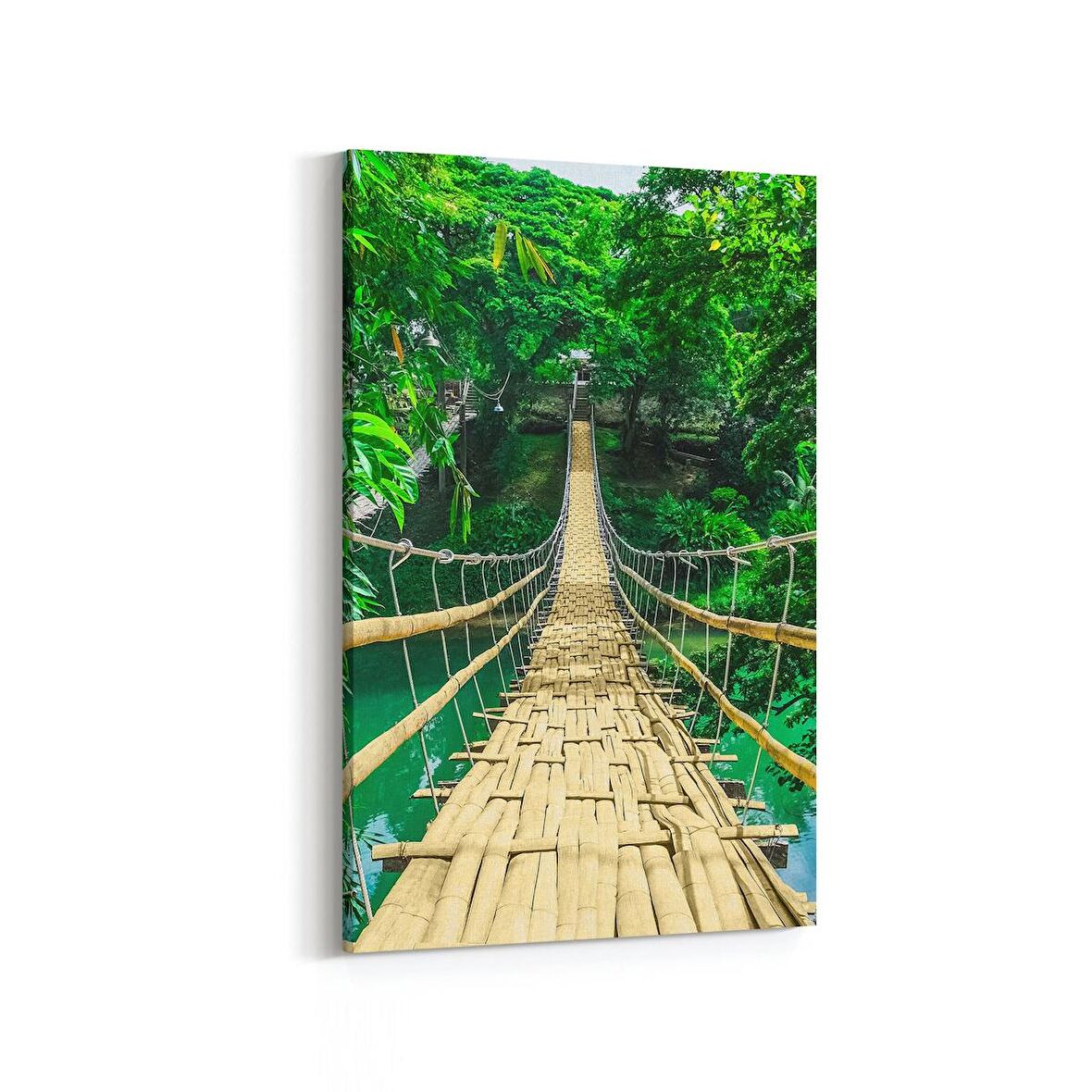 Olla 14079D Doğa / Manzara Görseli Dikey Kanvas Tablo (Ölçü: 70X105)