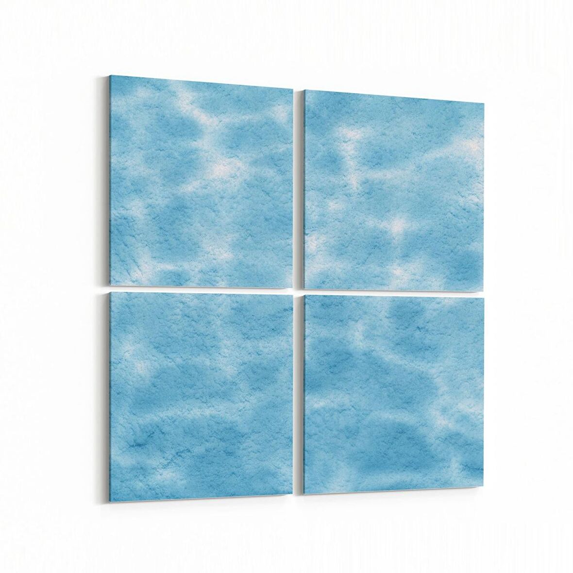 Olla 12880K4 Deniz / Okyanus Görseli Kare 4'lü Kanvas Tablo (Ölçü: 125X125)