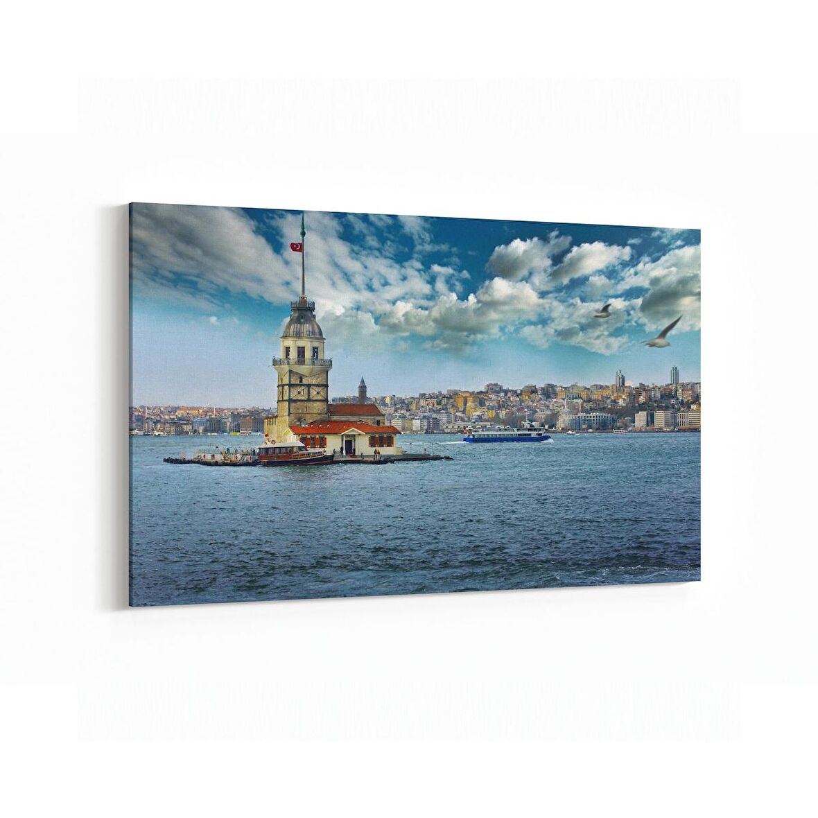 Olla 18936Y Yapı Görseli Yatay Kanvas Tablo (Ölçü: 150X100)