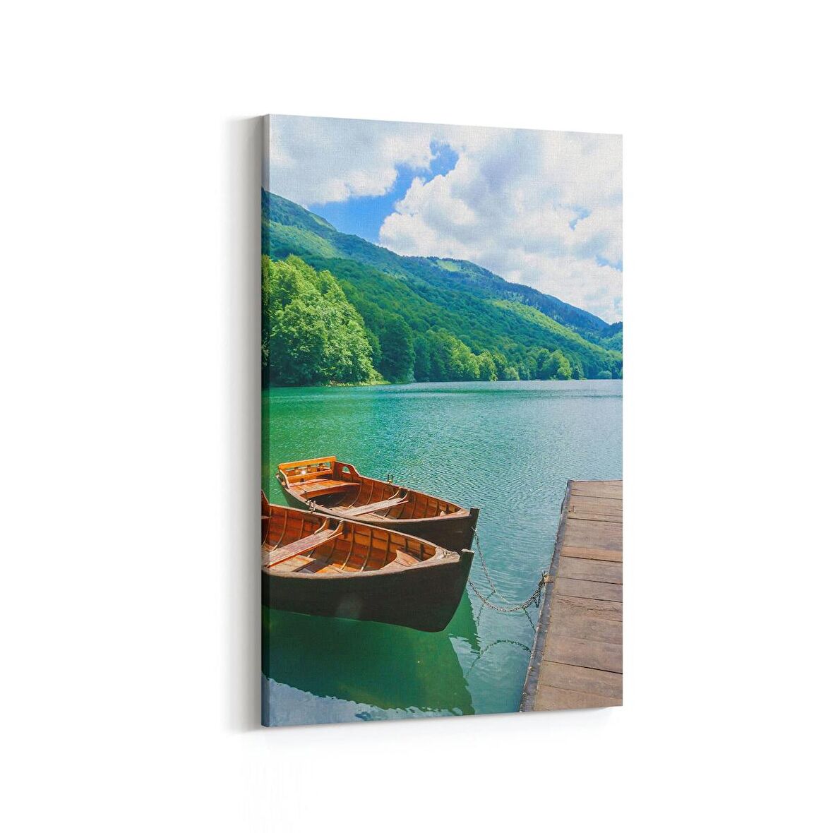 Olla 13973D Doğa / Manzara Görseli Dikey Kanvas Tablo (Ölçü: 100X150)