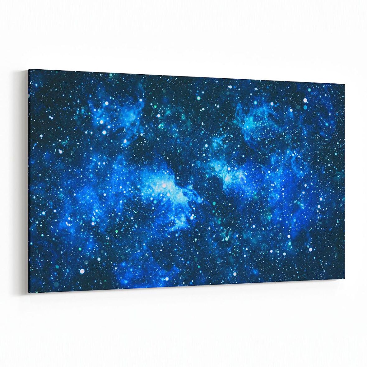 Olla 14809Y Gece Gökyüzü Görseli Yatay Kanvas Tablo (Ölçü: 70X50)