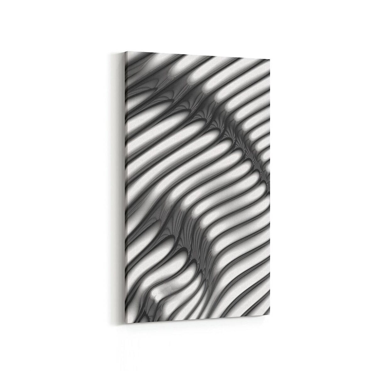 Olla 10390DD Abstract Görsel Dikey Dar Kanvas Tablo (Ölçü: 40X80)