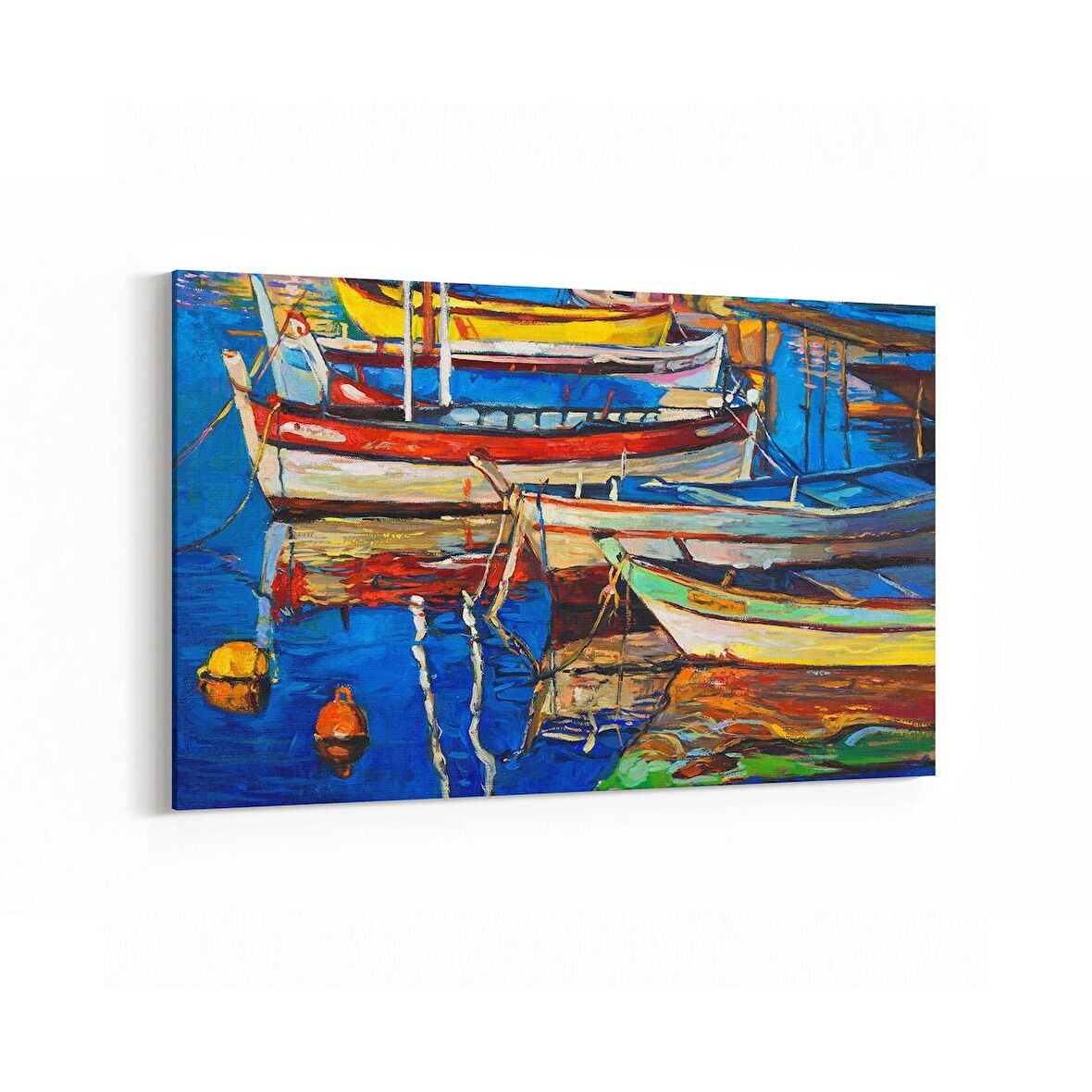 Olla 17759Y Yağlı Boya Görseli Yatay Kanvas Tablo (Ölçü: 30X20)