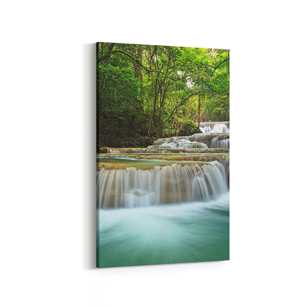 Olla 13220D Doğa / Manzara Görseli Dikey Kanvas Tablo (Ölçü: 60X90)