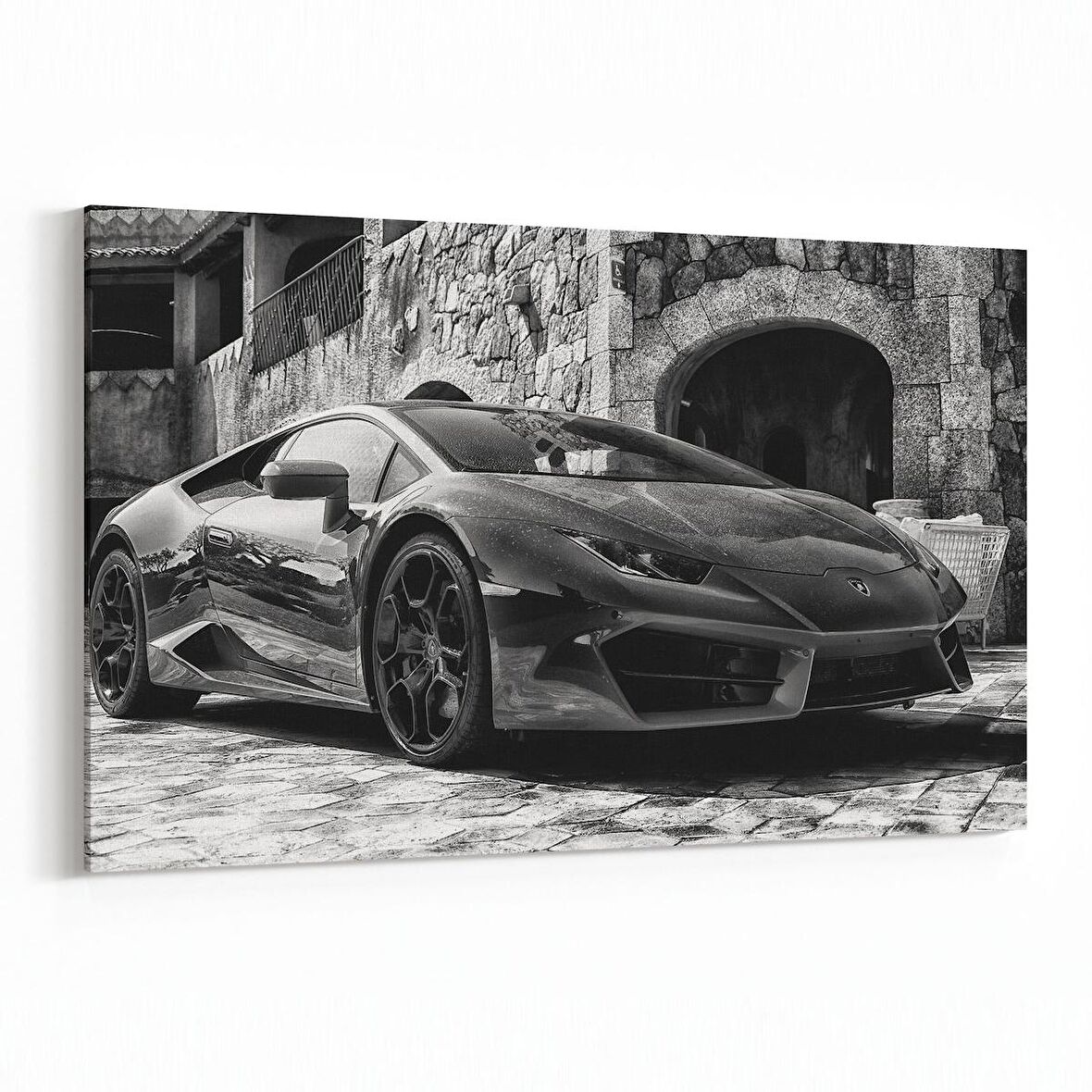 Olla 12374Y Araç Görseli Yatay Kanvas Tablo (Ölçü: 120X80)