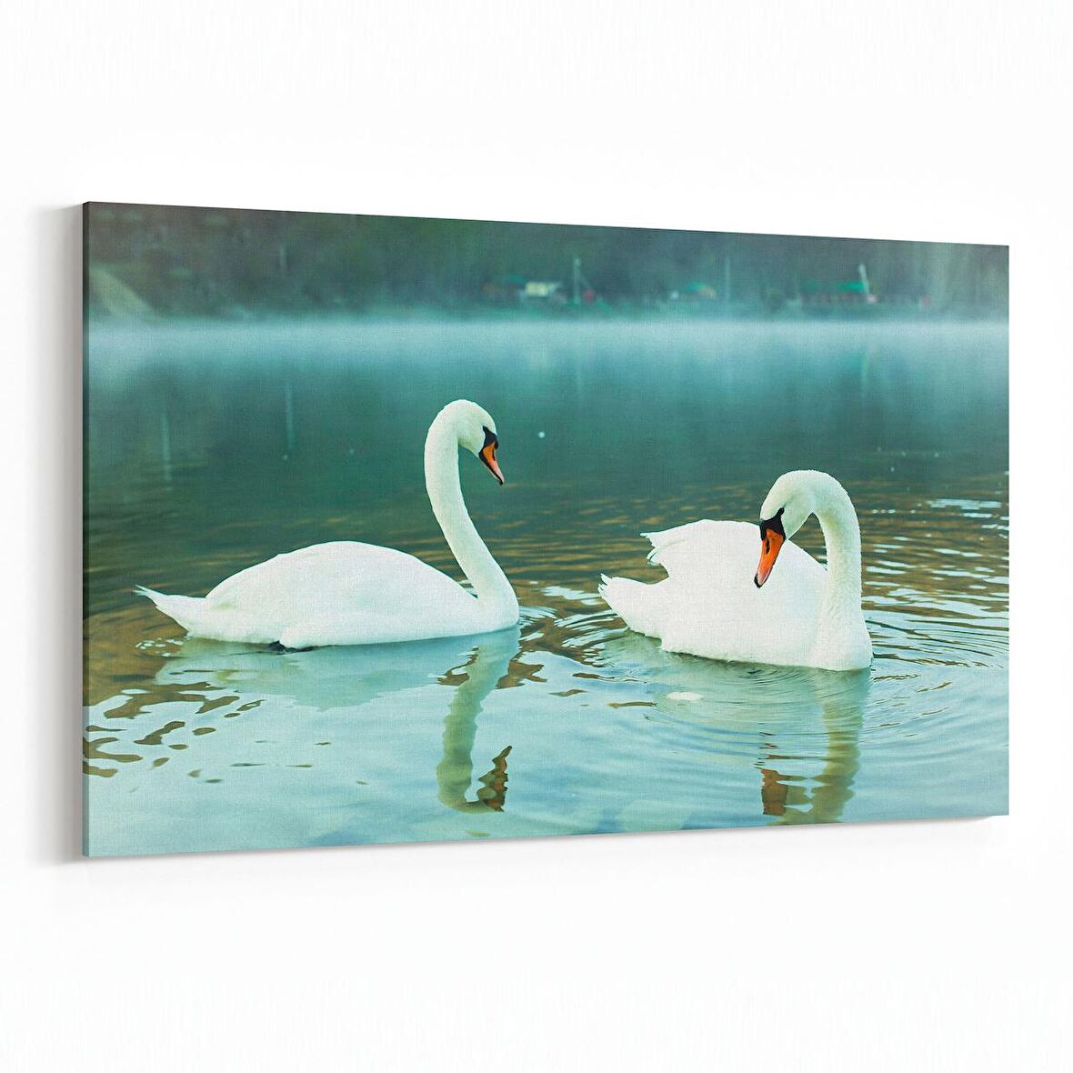 Olla 12627Y Hayvanlar Alemi Görseli Yatay Kanvas Tablo (Ölçü: 45X30)