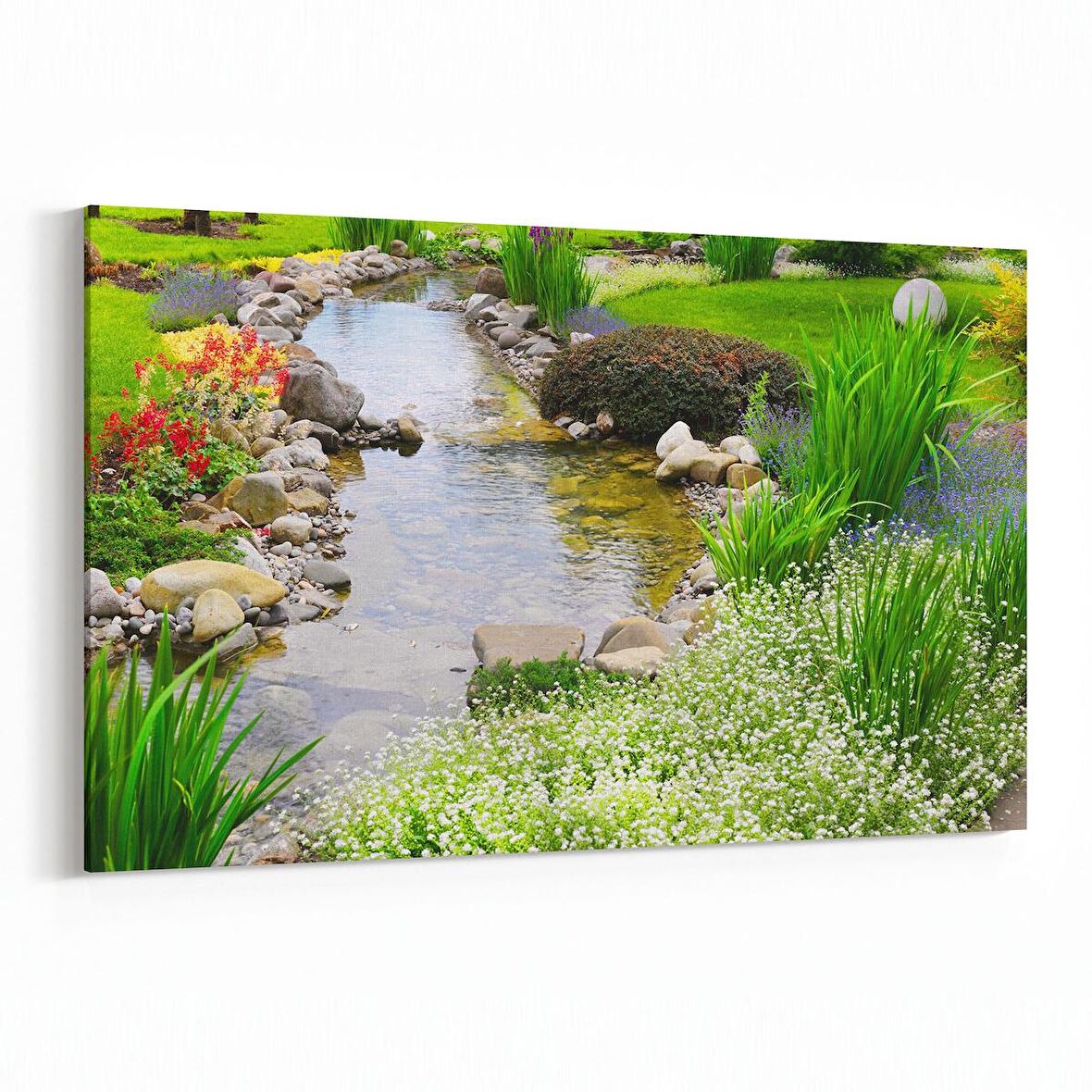 Olla 13209Y Doğa / Manzara Görseli Yatay Kanvas Tablo (Ölçü: 90X60)