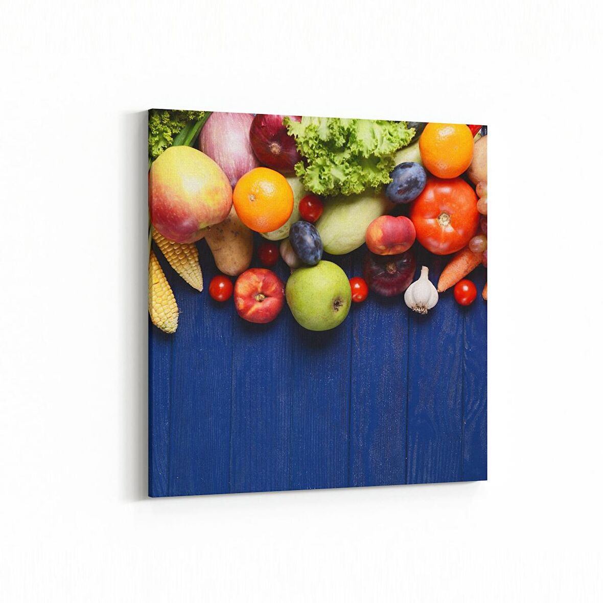 Olla 15120K Gıda Görseli Kare Kanvas Tablo (Ölçü: 60X60)