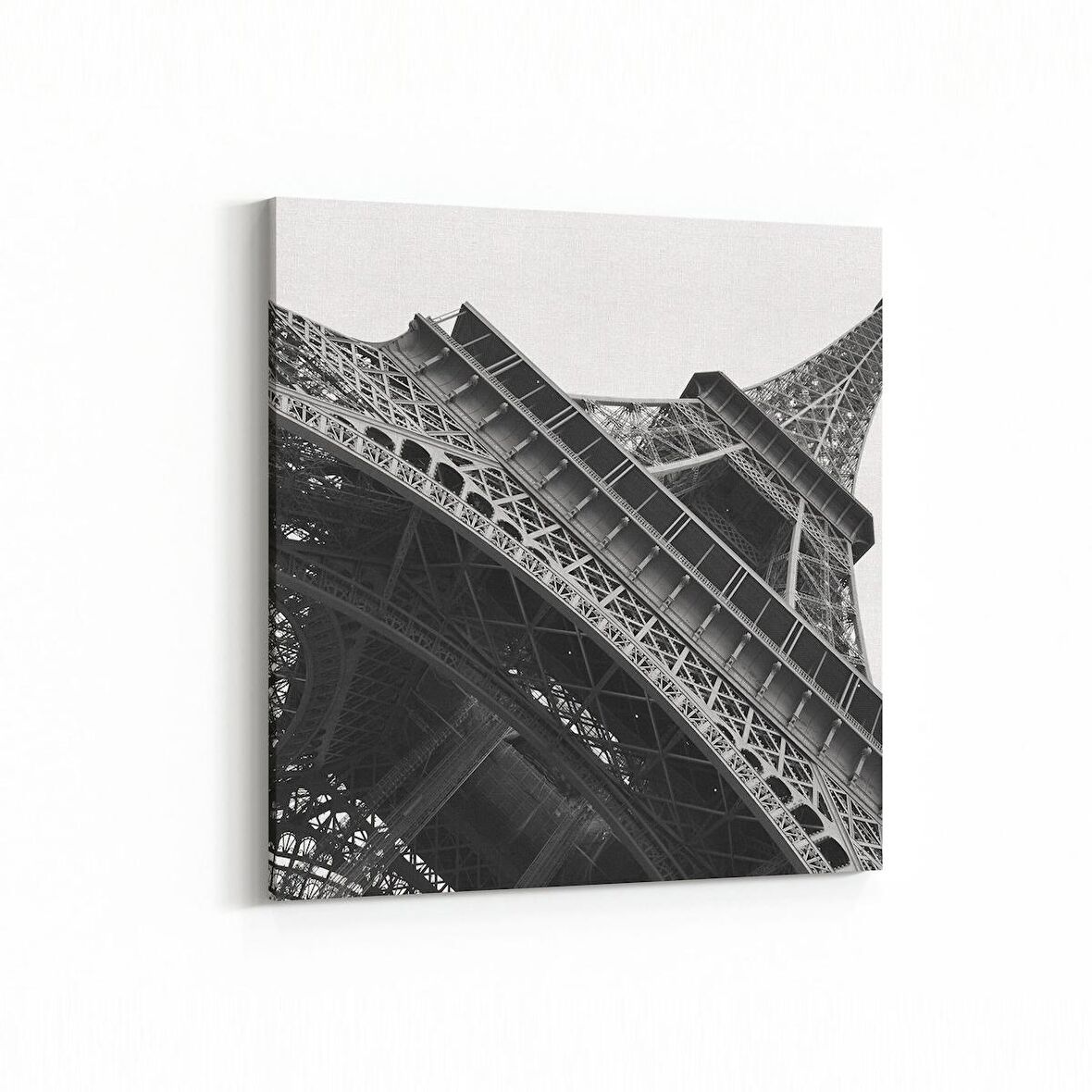 Olla 18715K Yapı Görseli Kare Kanvas Tablo (Ölçü: 100X100)