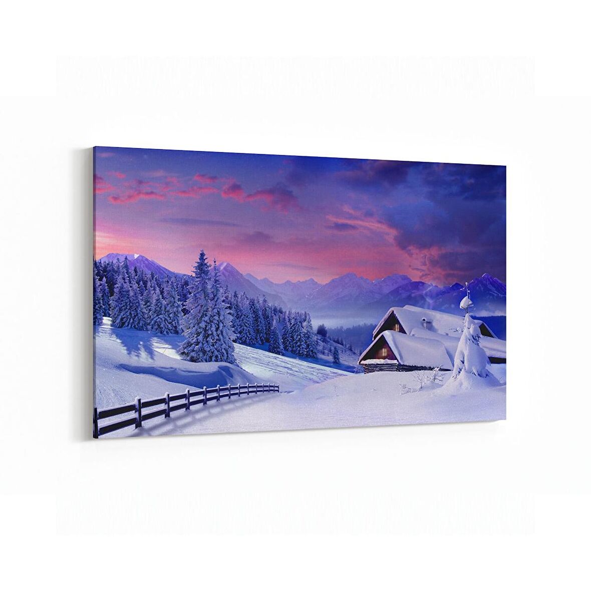 Olla 18590Y Yapı Görseli Yatay Kanvas Tablo (Ölçü: 70X50)