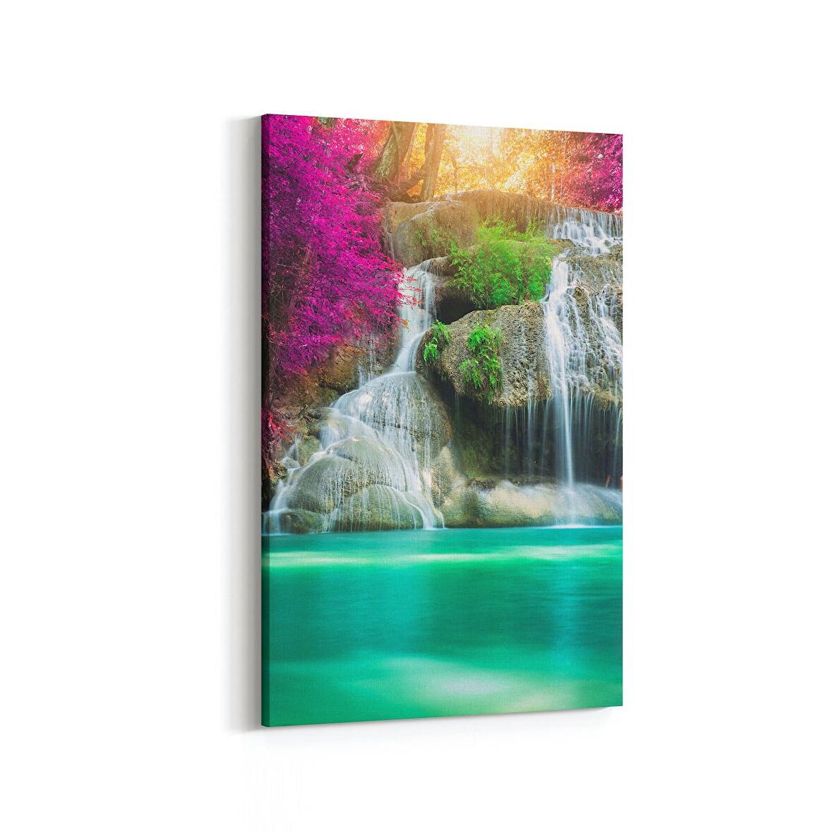 Olla 13991D Doğa / Manzara Görseli Dikey Kanvas Tablo (Ölçü: 70X105)