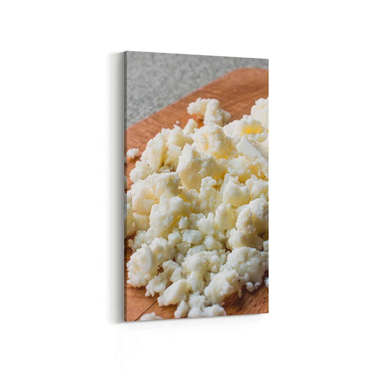 Olla 15297DD Gıda Görseli Dikey Dar Kanvas Tablo (Ölçü: 40X80)
