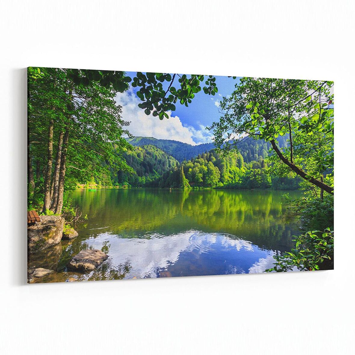 Olla 14383Y Doğa / Manzara Görseli Yatay Kanvas Tablo (Ölçü: 30X20)