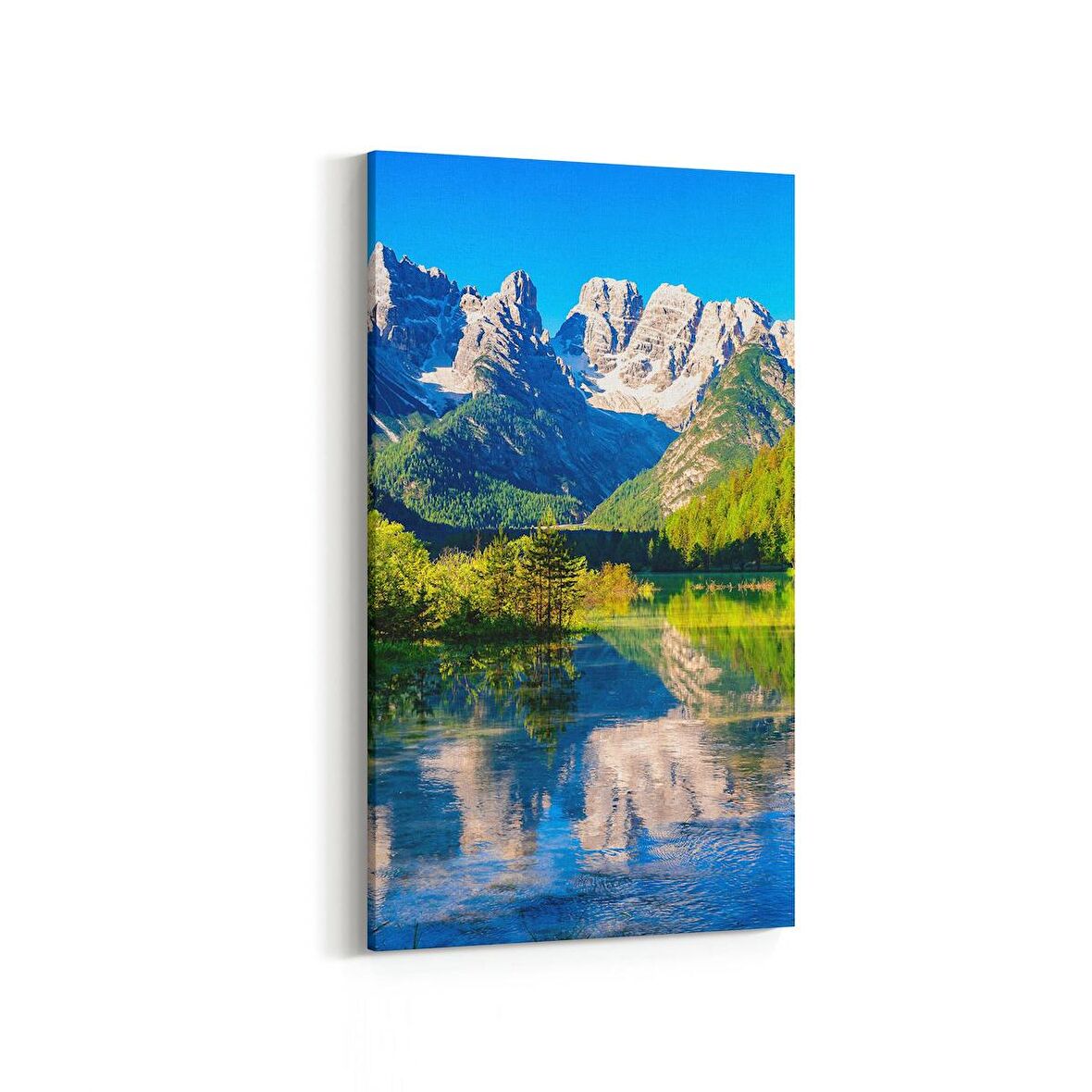 Olla 13315DD Doğa / Manzara Görseli Dikey Dar Kanvas Tablo (Ölçü: 40X80)