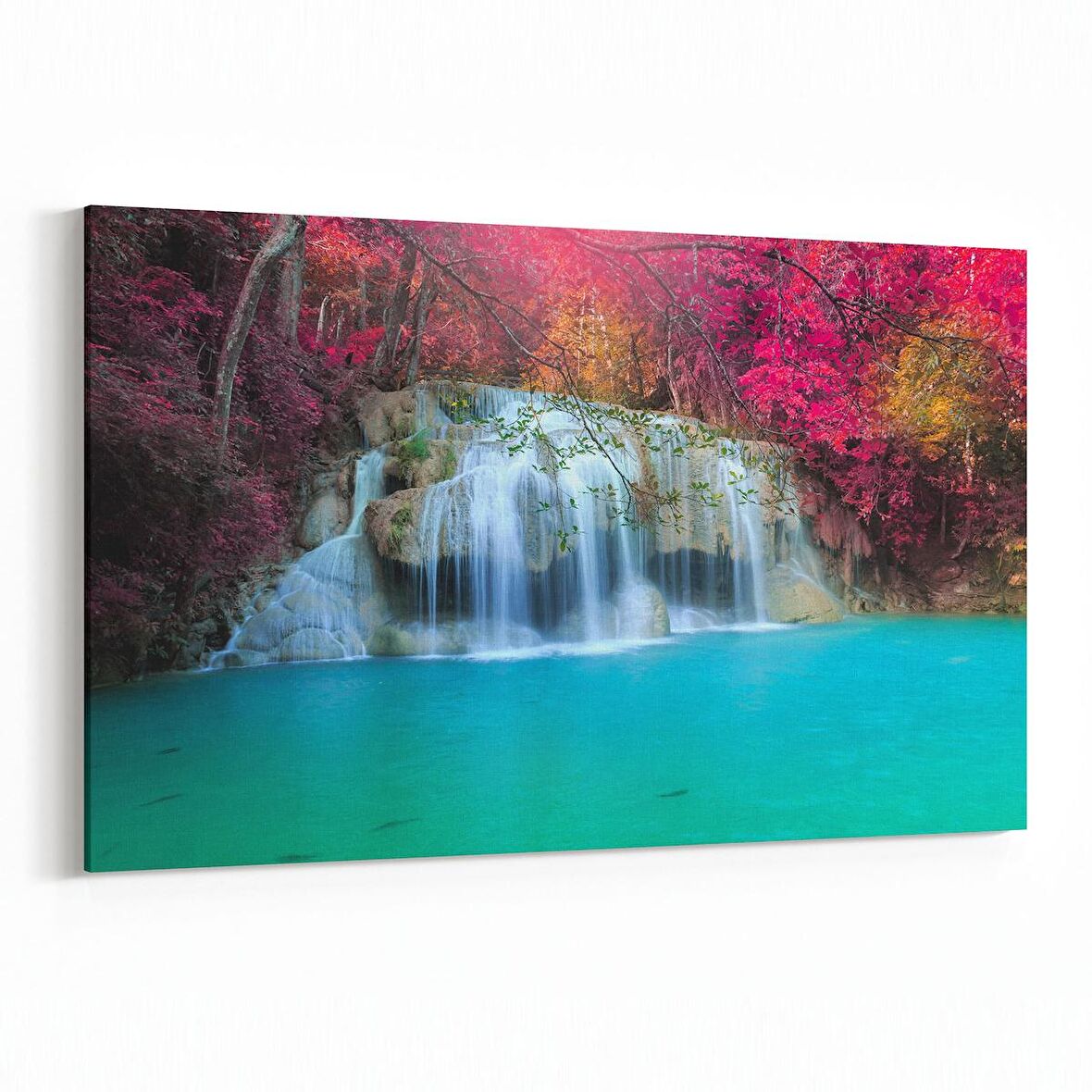 Olla 13801Y Doğa / Manzara Görseli Yatay Kanvas Tablo (Ölçü: 150X100)