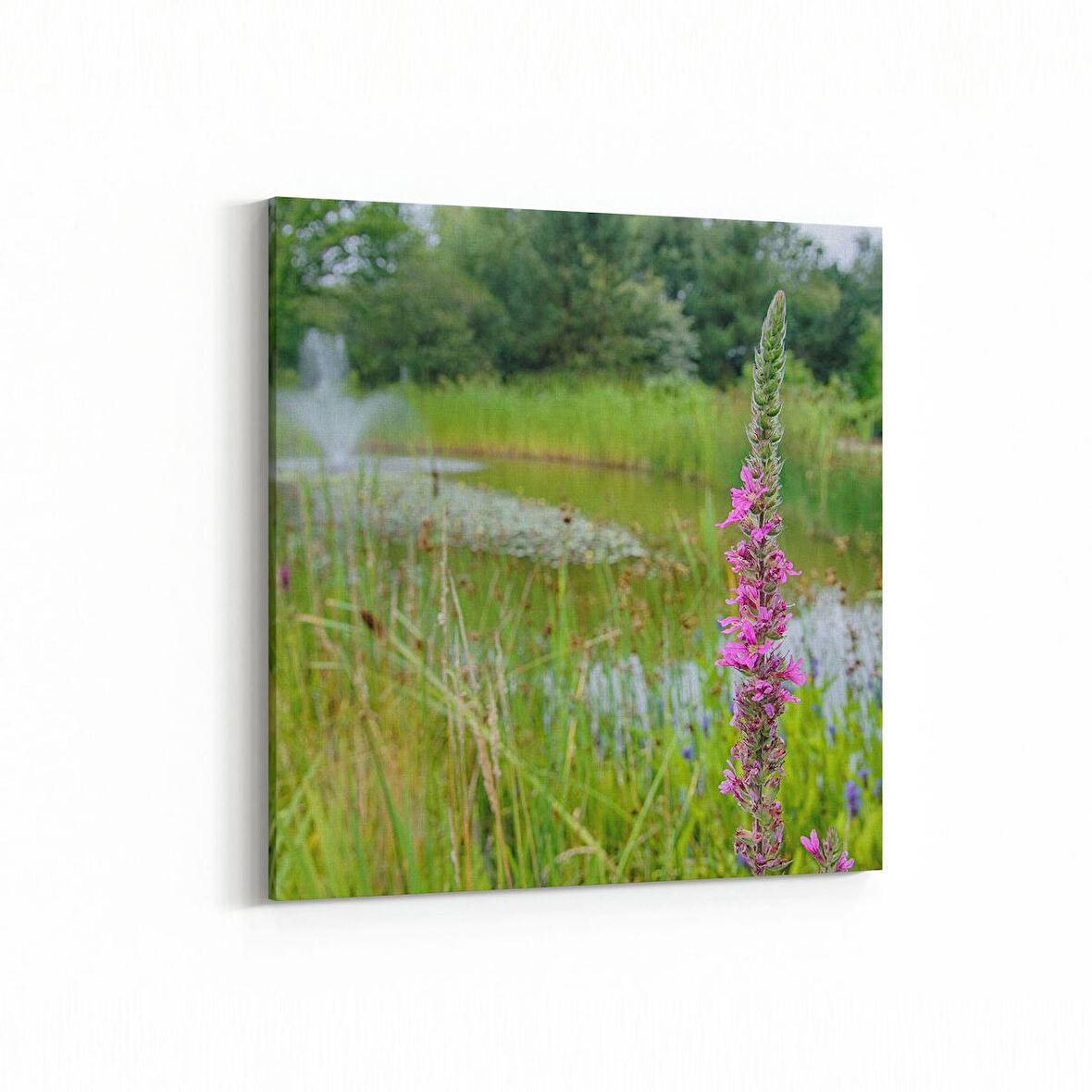 Olla 13829K Doğa / Manzara Görseli Kare Kanvas Tablo (Ölçü: 30X30)