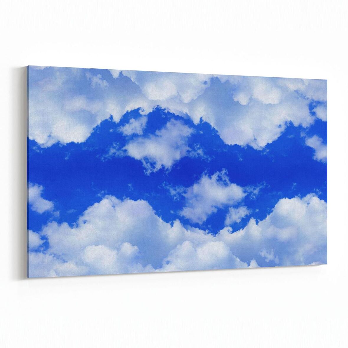 Olla 15738Y Gökyüzü Bulut Görseli  Yatay Kanvas Tablo (Ölçü: 150X100)