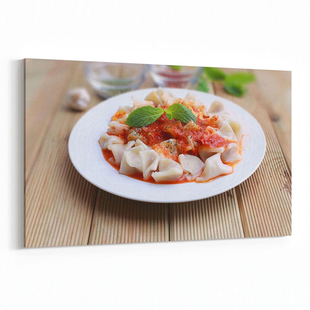 Olla 15187Y Gıda Görseli Yatay Kanvas Tablo (Ölçü: 45X30)