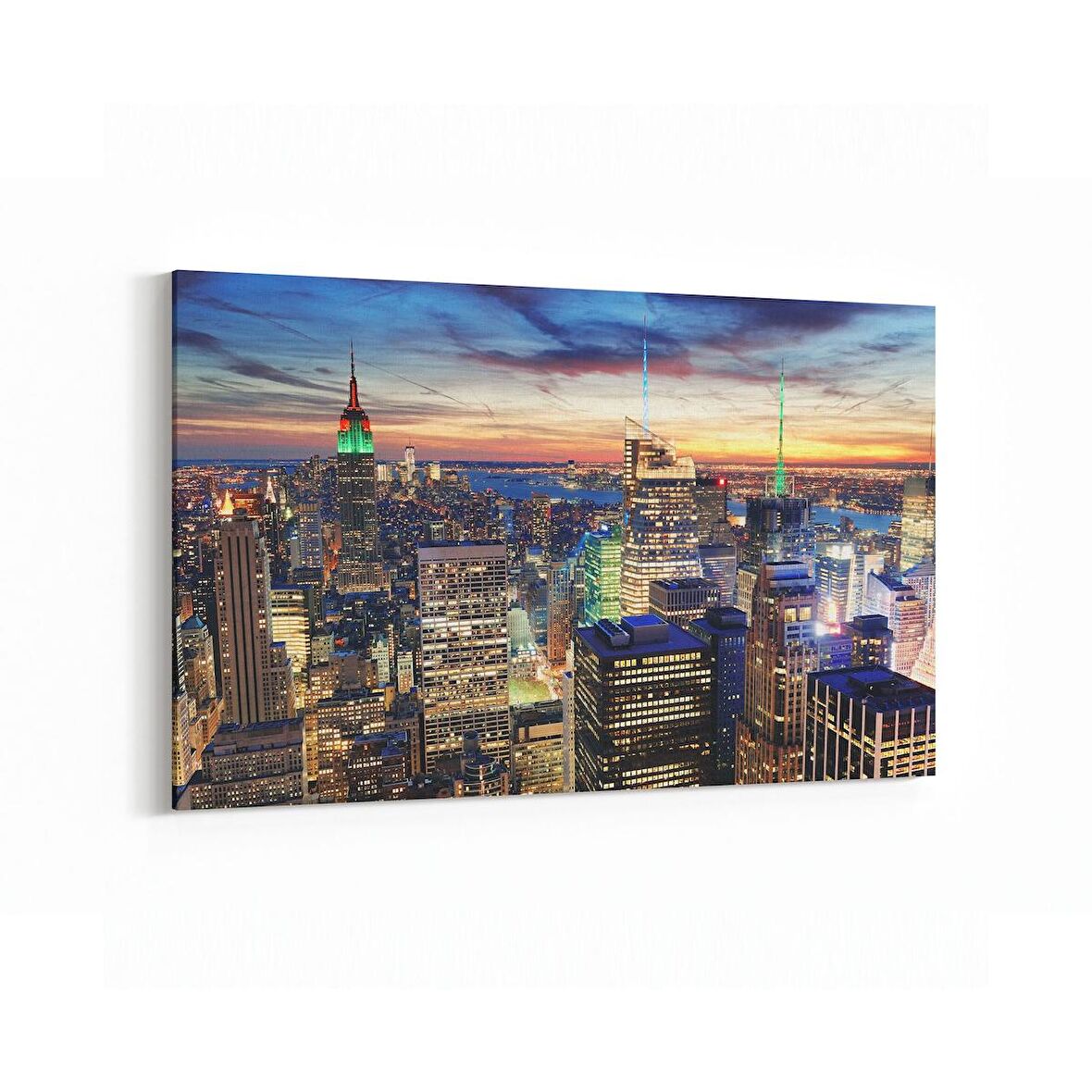 Olla 17979Y Yapı Görseli Yatay Kanvas Tablo (Ölçü: 45X30)